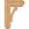 Ekena Millwork Westlake Craftsman Smooth Bracket w/ Offset Brace, Western Red Cedar, 7 1/2"W x 18"D x 26"H BKT0806X18X26WTL04SWR - alternate 3